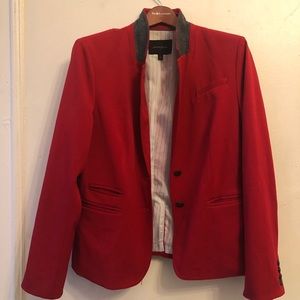 Red Banana Republic Blazer w/ jazzy details